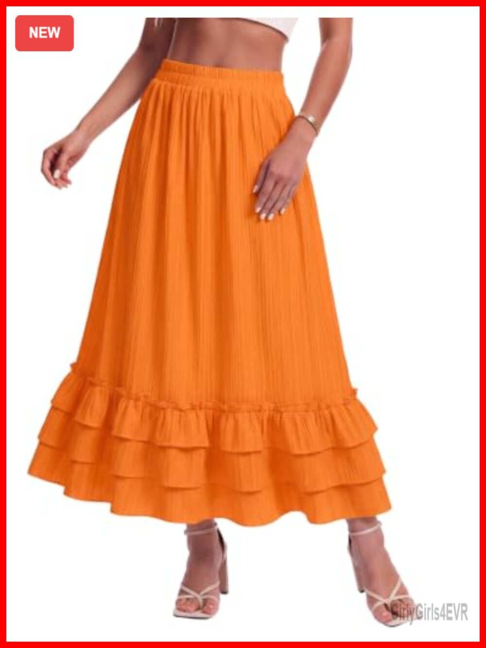 Womens High Waisted Maxi Skirt Boho Flowy Long A-Line with Pockets